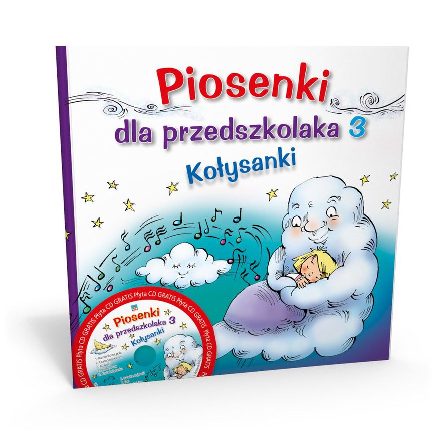 Okładka książki - Piosenki dla przedszkolaka kołysanki