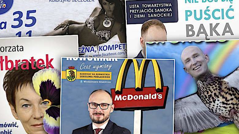 Plakaty wyborcze śmieszne