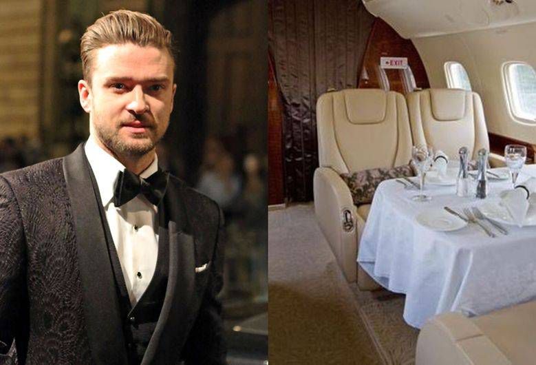 Justin Timberlake przyleciał do polski bardzo luksusowym samolotem. Zobaczcie zdjęcia z pokładu