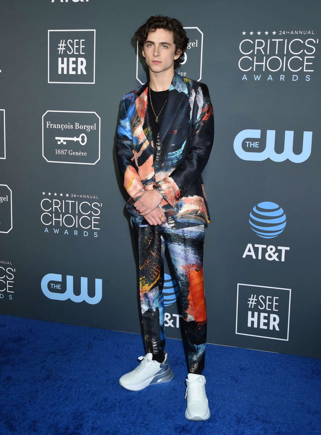 Timothee Chalamet - Critics Choice Awards 2019