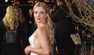 "Wiedźmin": Freya Allan na premierze w Wielkiej Brytanii