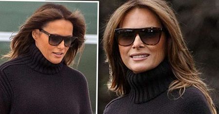 Takich kozaczków Melania Trump nie miała od dawna! Zestawiła je z oryginalną sukienką i wygląda lepiej niż Victoria Beckham!