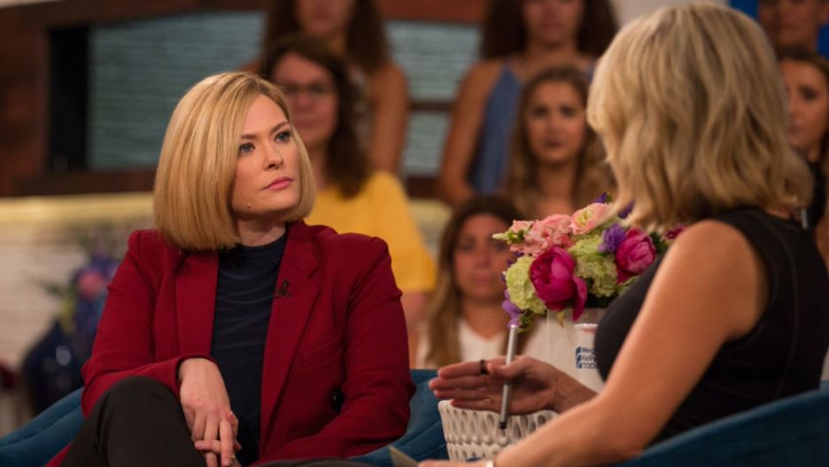 Susanna Cahalan podczas wywiadu z Megyn Kelly