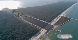 Przekop Mierzei Wiślanej. Las wycięty, ministerstwo pokazuje specjalnie zmontowany film
