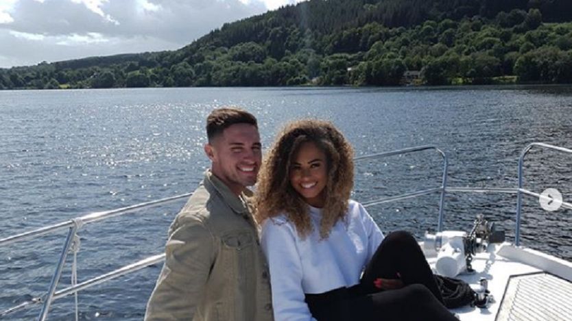 Greg i Amber z  "Love Island" wyglądali na szczęśliwą parę