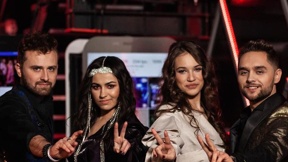 Tadeusz Seibert, Daria Reczek, Alicja Szemplińska i Damian Kulej - finaliści "The Voice of Poland"