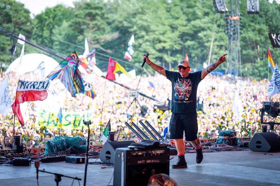 Pol'and Rock Festival 2019 - Jurek Owsiak na scenie
