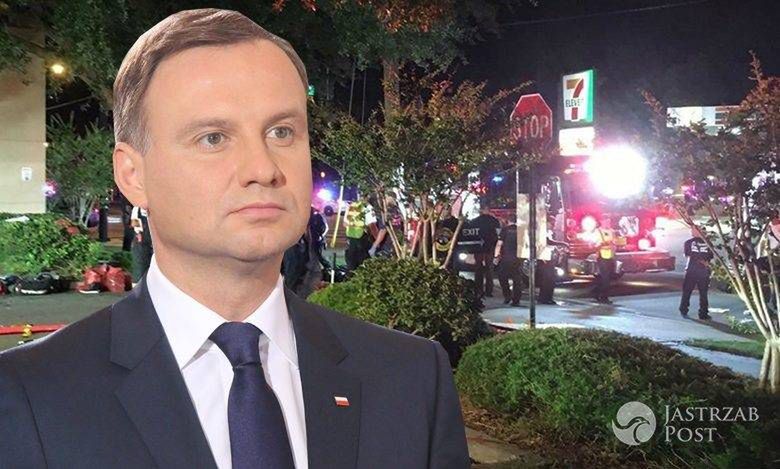 Andrzej Duda komentuje strzelaninę w gejowskim klubie w Orlando