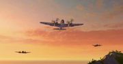 W World of Warplanes ciężkie myśliwce mogą przechwytywać i bombardować [zwiastun]