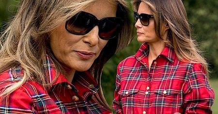 Melania Trump nawet w zwykłych trampkach wygląda jak ikona stylu! Wszystko za sprawą dodatków
