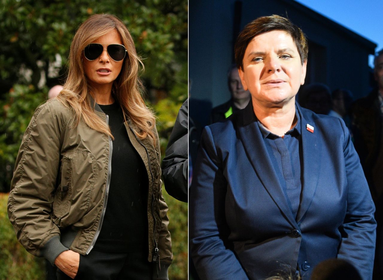 Melania Trump kontra Beata Szydło. Ich stylizacje budzą kontrowersje