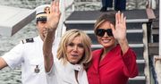 Melania i Brigitte. Uroczy dzień pierwszych dam w Paryżu