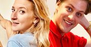 Lara Gessler i Jakob Kosel z córkami na spacerze. Podwójna dawka słodyczy na jednym zdjęciu