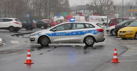 Alarm bombowy w Kauflandzie