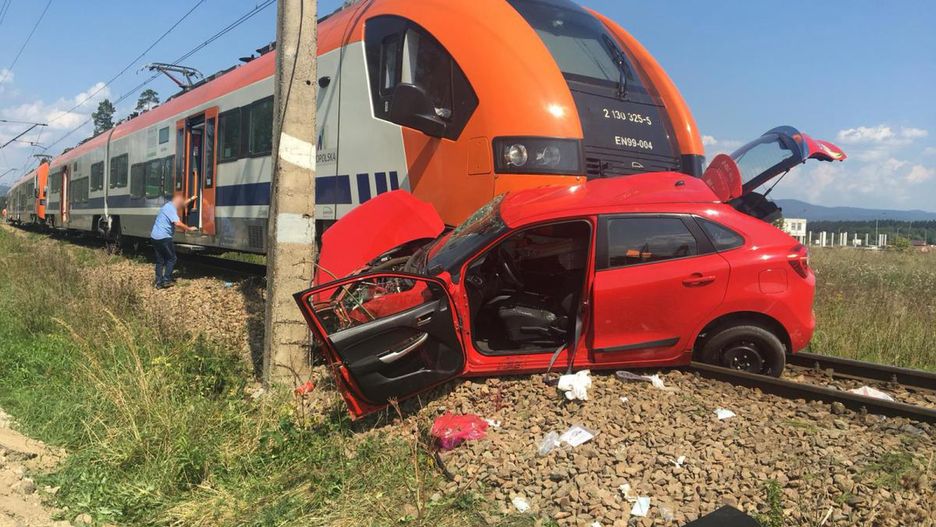 W wypadku na przejeździe kolejowym w Szaflarach zginęła 18-letnia Angelika