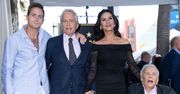 Michael Douglas trafił do Alei Gwiazd. Czułościom nie było końca
