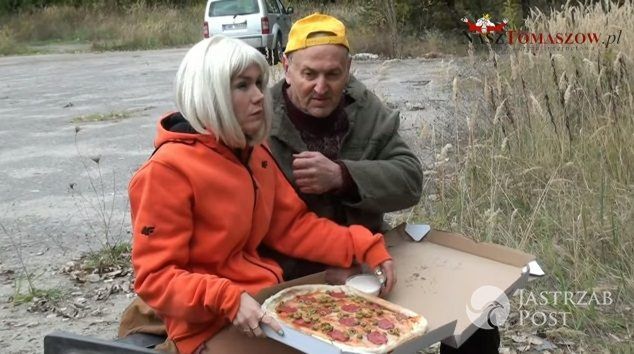 Olga Bołądź w filmie "Las. 4 rano" - makig of