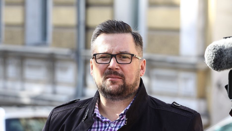 Sekretarz Generalny SLD Marcin Kulasek
