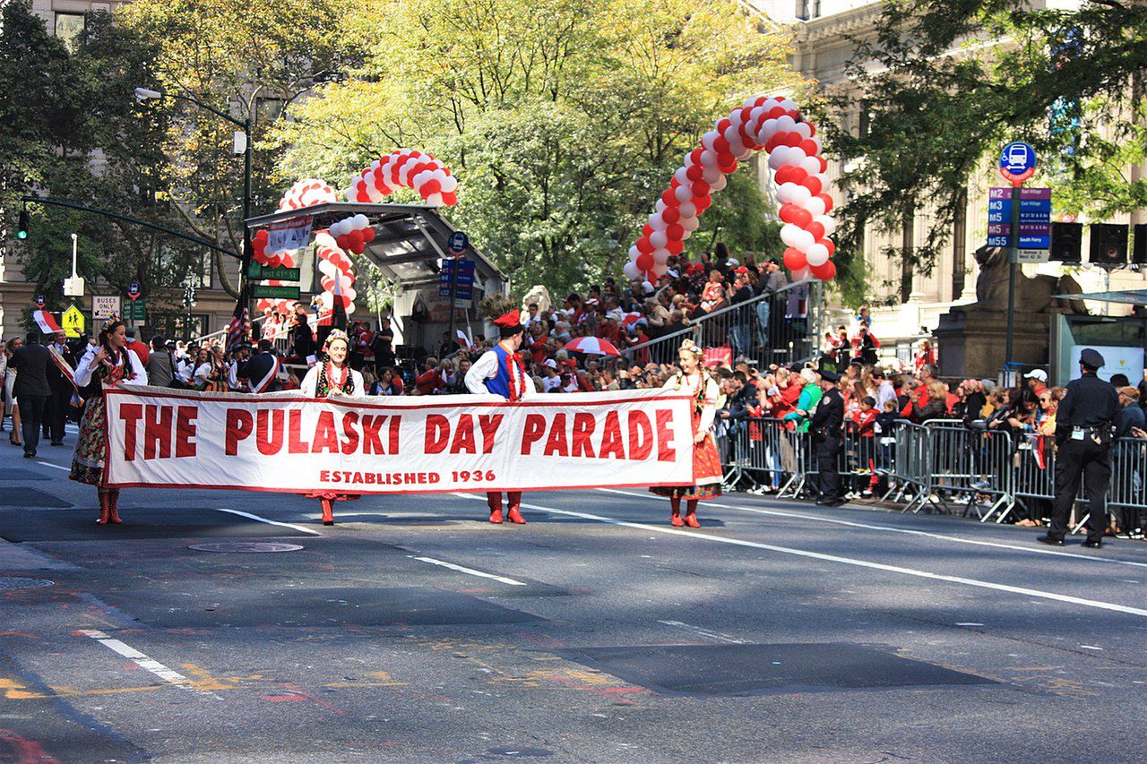 80-ta Parada Pułaskiego w Nowym Jorku. Odbyła się 1 października 2017 r. 