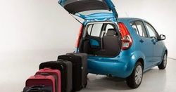Ile walizek zmieści się w Suzuki Splash?