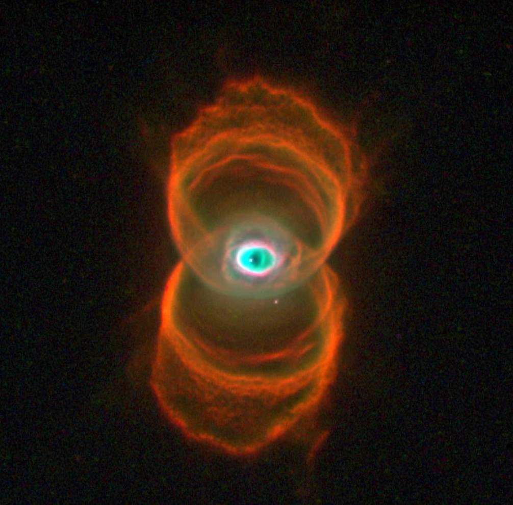 Mgławica Klepsydry widziana przez Teleskop Hubble'a