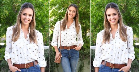 LOOK OF THE DAY: Jessica Alba na imprezie Target