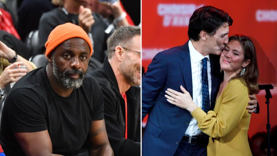 Idris Elba mógł się zarazić koronawirusem od żony premiera Kanady. Państwo Trudeau zostali poddani kwarantannie