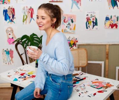 Ilustracje Karoliny Pawelczyk w światowej kampanii nowego zapachu Marc Jacobs Daisy