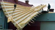 Kielce: zerwany dach