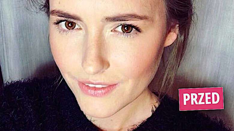 Olga Frycz bez makijażu