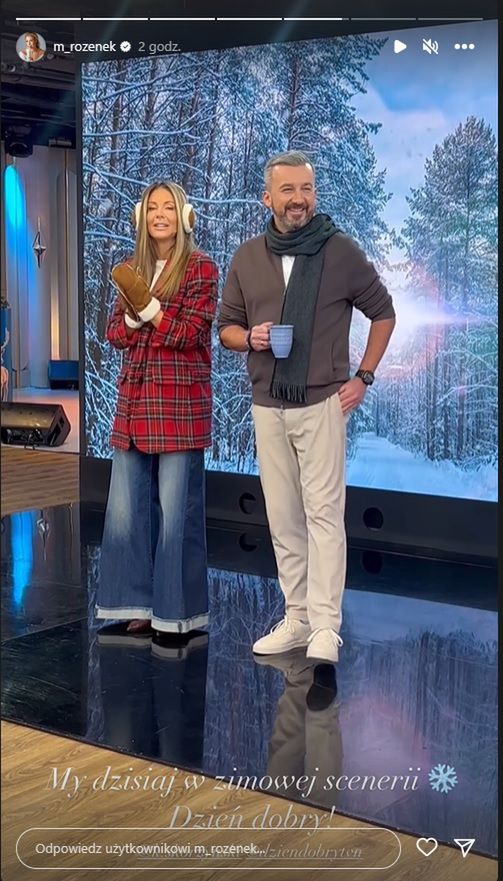 Małgorzata Rozenek i Krzysztof Skórzyński
