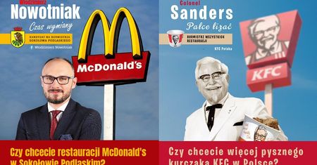 KFC odpowiada na wyborczą obietnicę otworzenia McDonalda. To hit