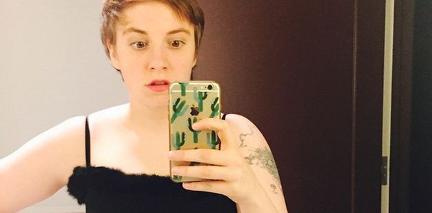 Szczuplejsza Lena Dunham w samej bieliźnie! FOTO