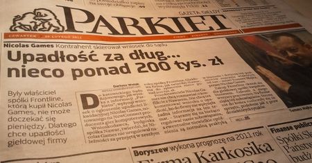 Wierzyciel chce upadłości Nicolas Games za 200 tysięcy złotych długu