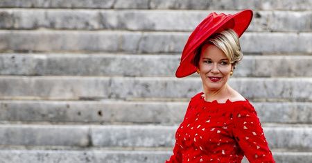 Belgijska księżna Diana jak Czerwony Kapturek