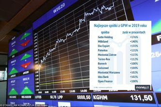 Najlepsze spółki giełdowe 2019 roku. Sto procent zysku w trzy miesiące