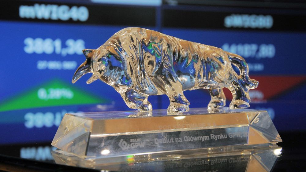 Byk jest symbolem zarabiania na giełdzie.