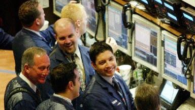 Radość na giełdzie