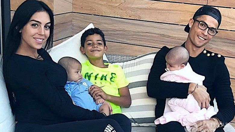 Cristiano Ronaldo i Georgina Rodriguez dziecko