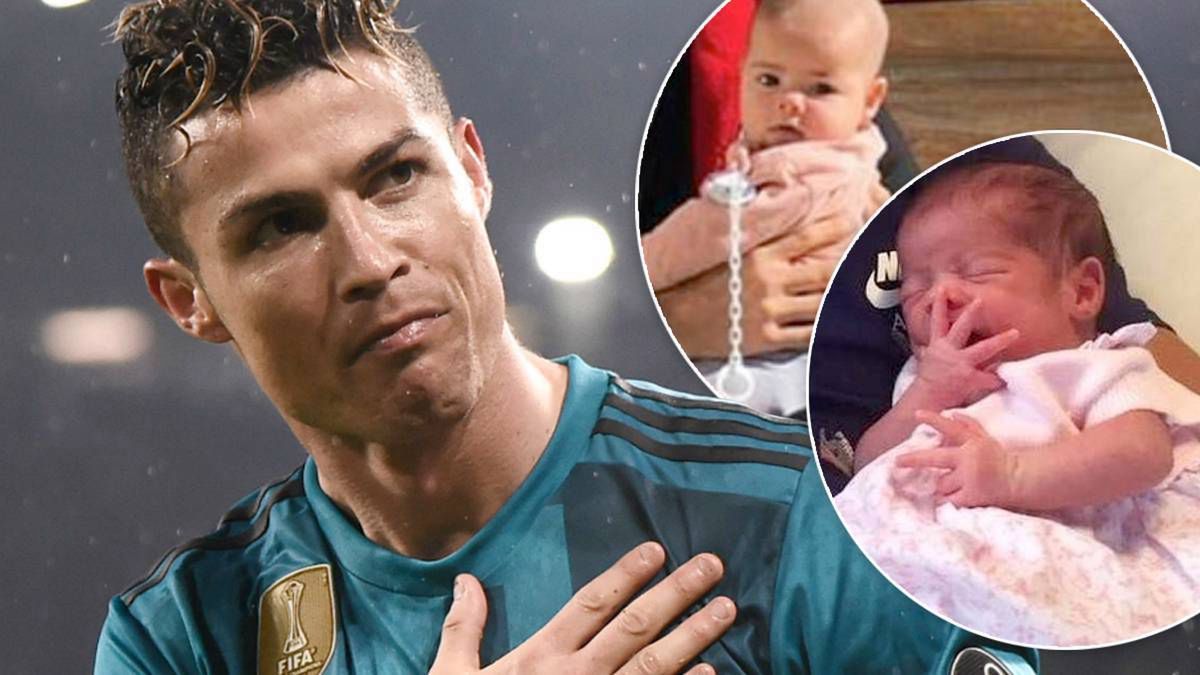 Bobaski Cristiano Ronaldo wyrosły na śliczne dziewczynki. Dumny ojciec pęka z dumy i zgarnia same zachwyty