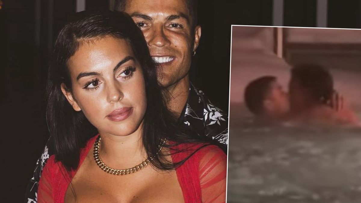 Cristiano Ronaldo i Georgina Rodriguez w jacuzzi