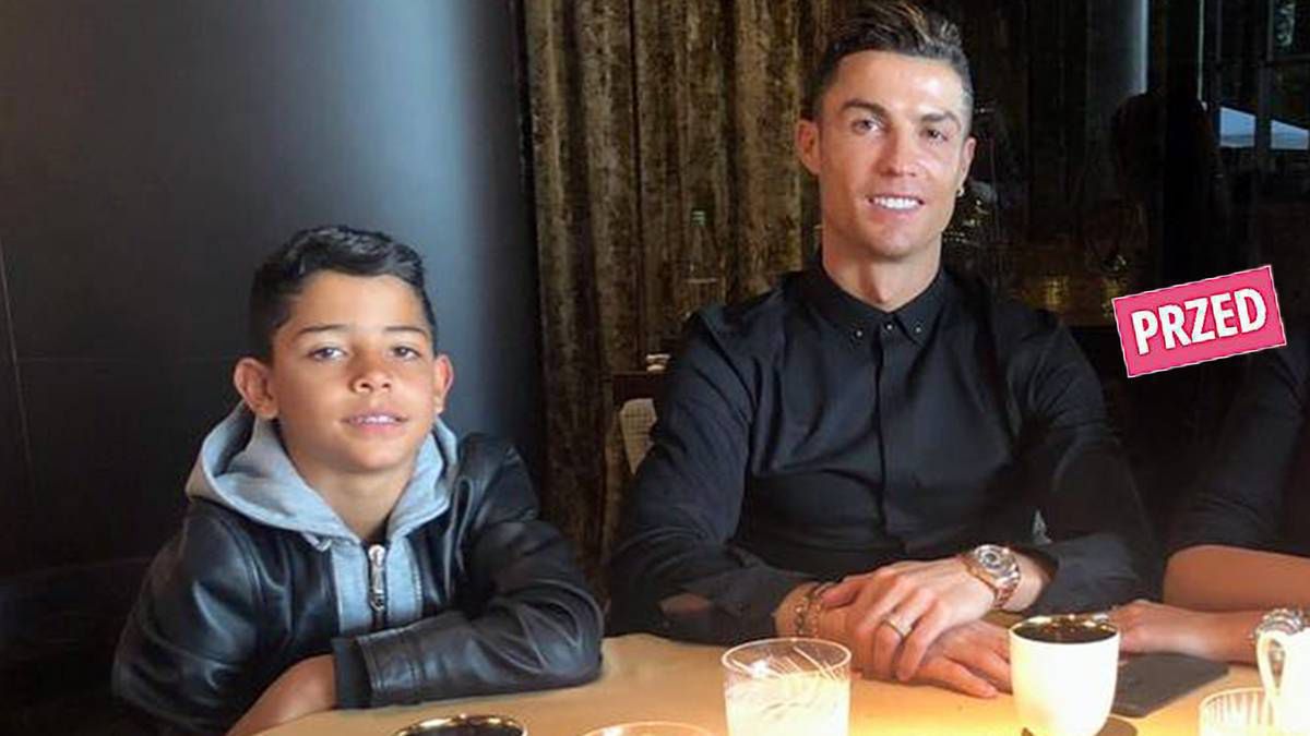 Cristiano Ronaldo zapuścił włosy, ale i tak nie przebił swojego synka. Junior to dopiero ma fryzurę
