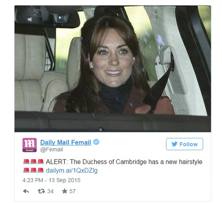 Look at Kate Middleton’s New Hairstyle
