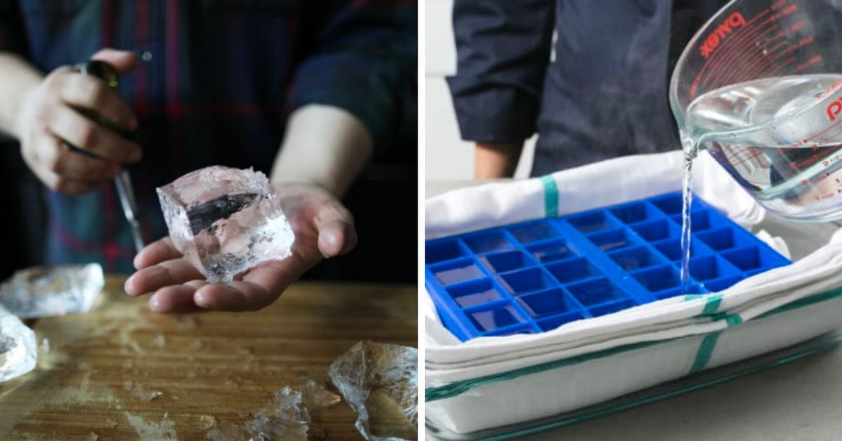 Why Are Certain Ice Cubes Clear While Most Others Are Cloudy?