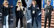 Gwiazdy na próbie przed trzecim dniem festiwalu w Opolu: Beata Kozidrak, Izabela Trojanowska, Maryla Rodowicz