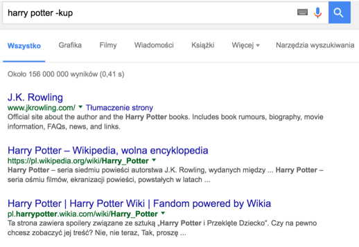 wyszukiwanie w google 10