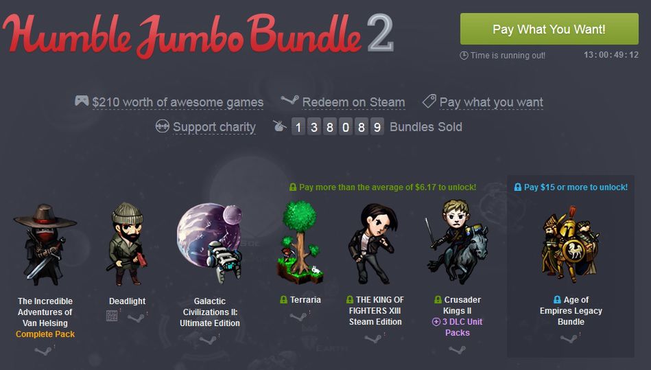 Oto, co znajdziemy w Humble Jumbo Bundle 2