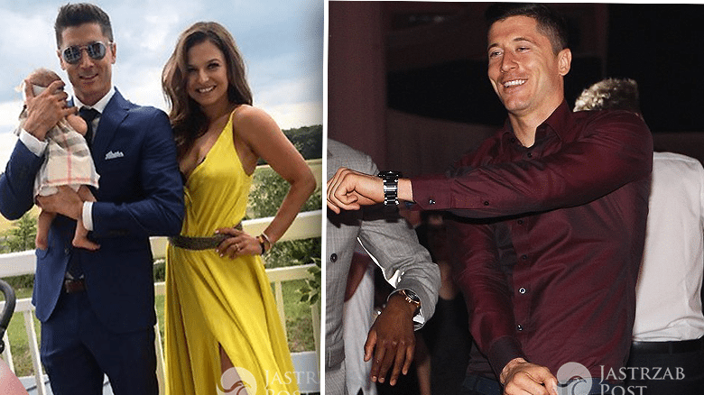 Robert Lewandowski tańczy na weselu z Anią
