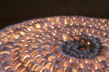 Crochet String Light Circle