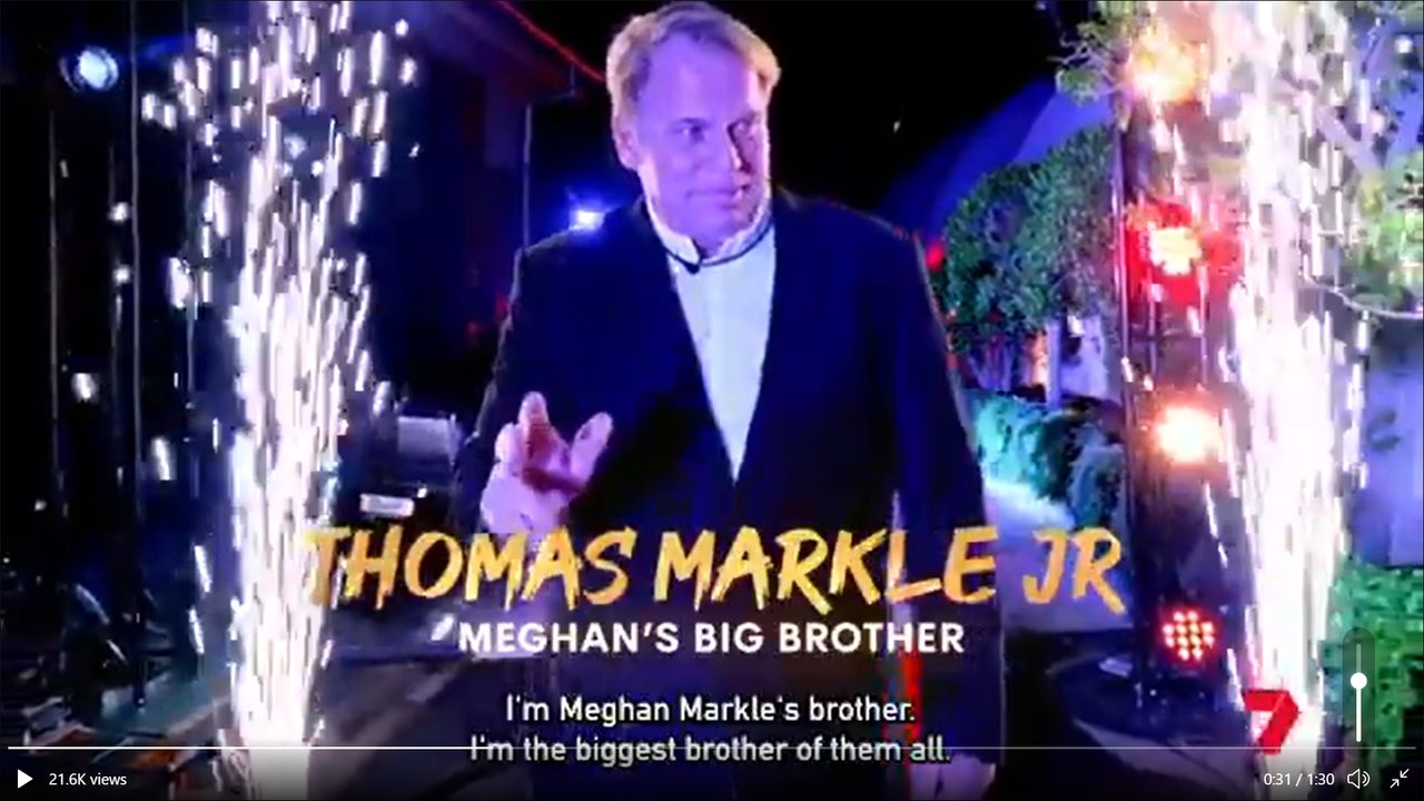 Thomas Markle Junior w nowym Big Brotherze